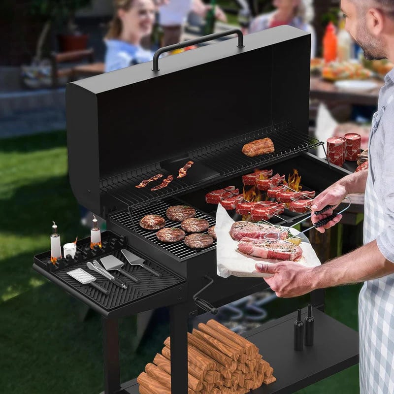 🍖Silicone BBQ Side Shelf Mat — Keep Tools Clean & Close
