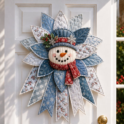 🎄 Oversized Christmas Quilted Door Hanger DIY Sewing Kit (23–25") 🪡