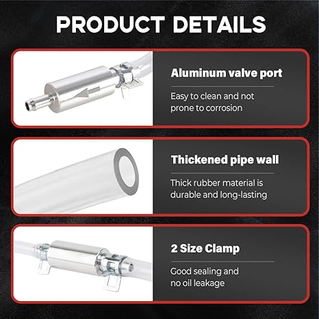 💥Father's Day Sale 49% OFF💥Brake Bleeder Hose One Way Check Valve