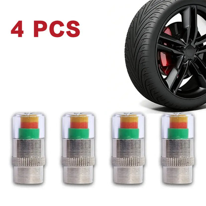 🚗Smart Pressure Alert Tire Valve Caps