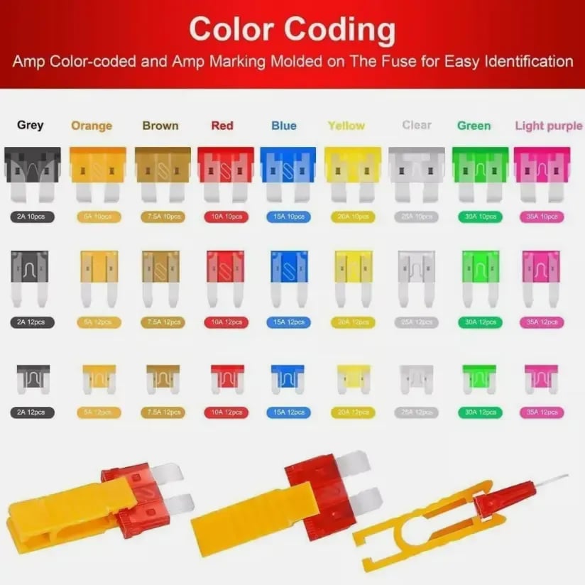 🔥 BIG SALE - 47% OFF🔥306PCS&Car Blade Fuse Assortment Set