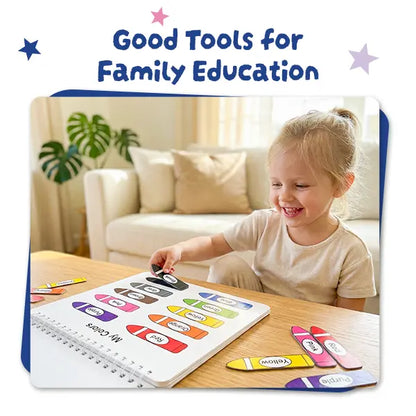 📚 30-in-1 Montessori Busy Book for Kids