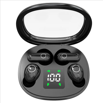 🎧True Wireless Noise-Cancelling Earbuds with Digital Display