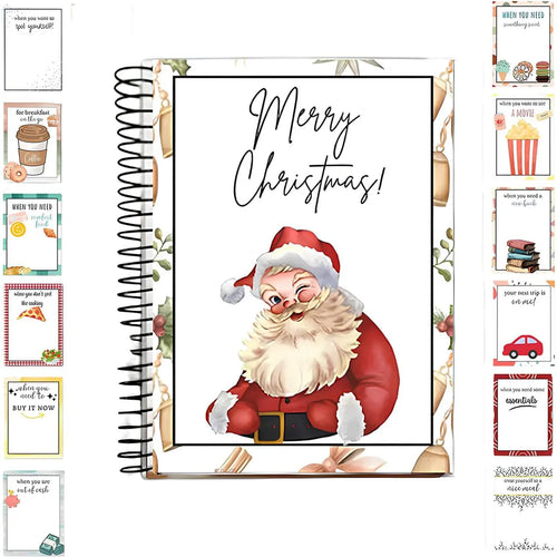 Christmas Gift Card Book – 38 Pages, 3 Festive Styles | The Gift That Lets Them Choose What They Love