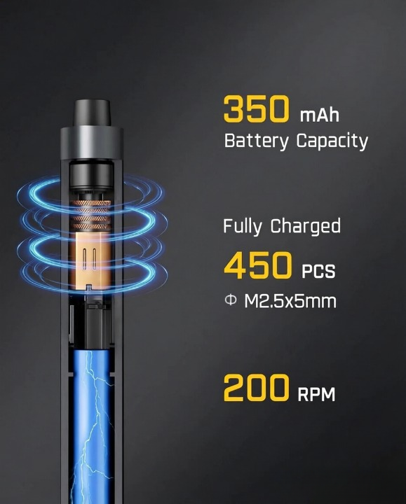🔥Mini Electric Screwdriver 49-in-1 Magnetic Bits