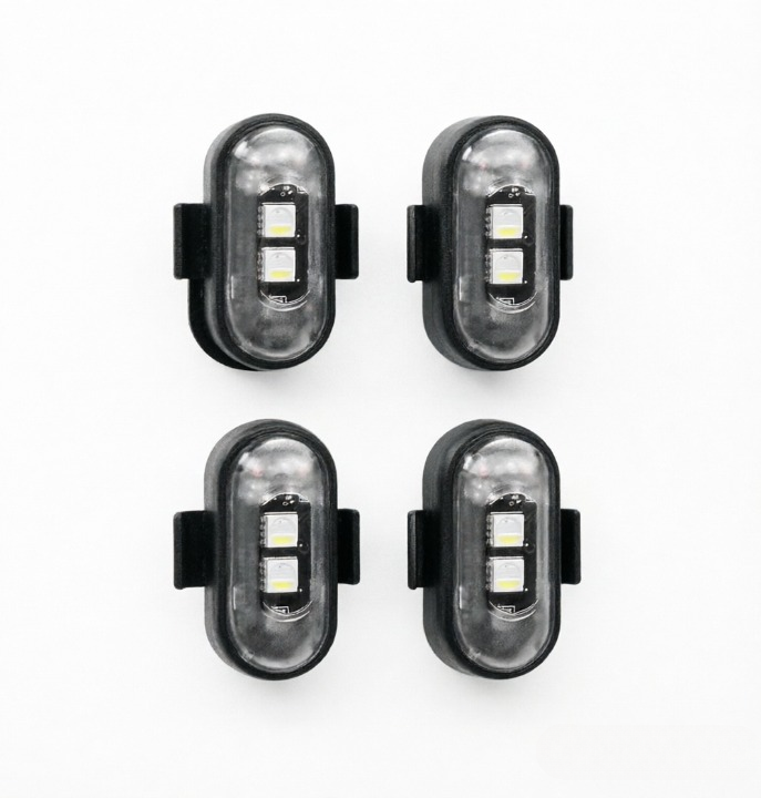 🚨 RGB Led Strobe Warning Lights