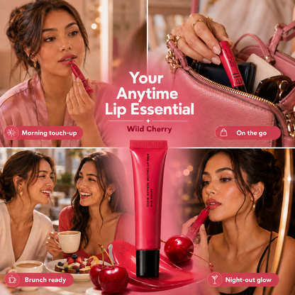 💋 Buy 1 Get 1 Free-Glow Reviver Melting Lip Balm – Tinted, Hydrating, Vegan & Glossy Finish