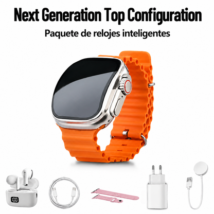 ⌚The 6-in-1 Smartwatch Set – Fitness, Calls & Style
