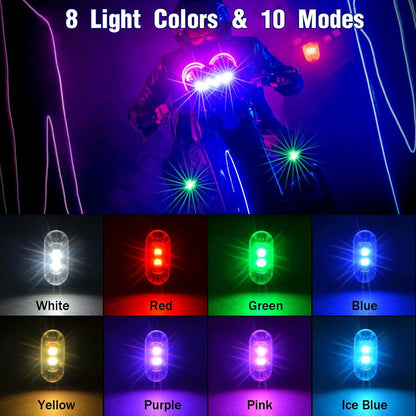 🚨 RGB Led Strobe Warning Lights