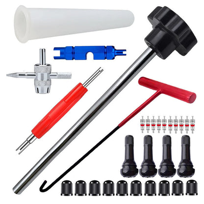 ⏰Quick Change Car Tire Valve Tool Kit