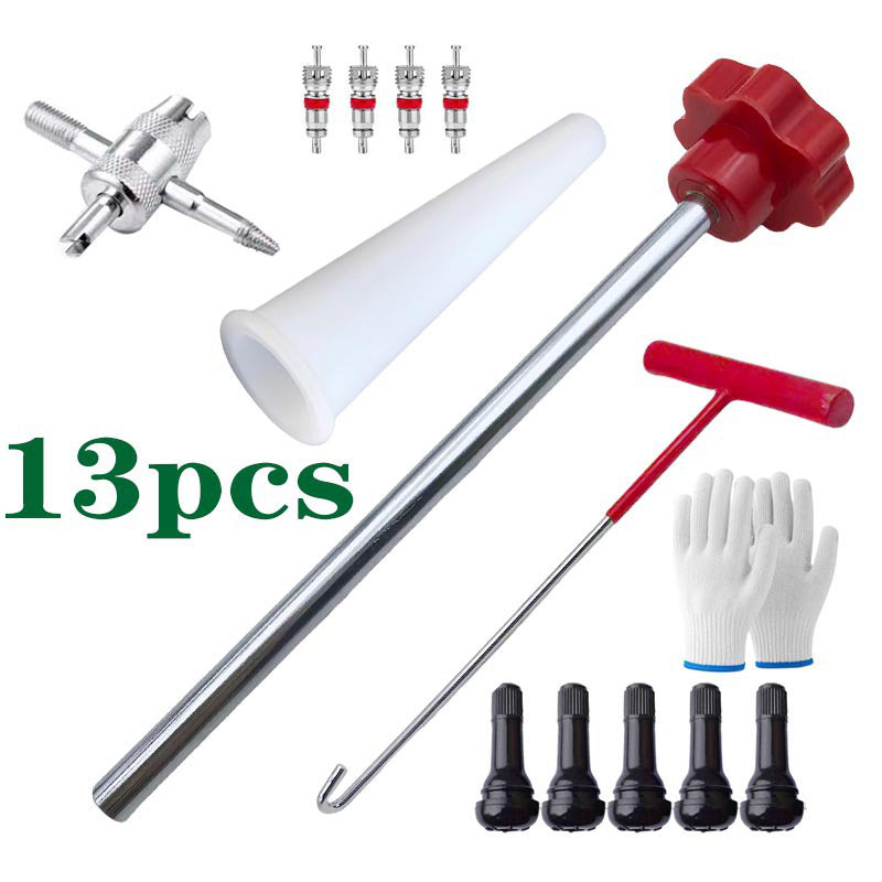 ⏰Quick Change Car Tire Valve Tool Kit