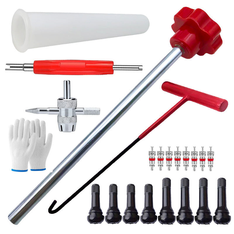 ⏰Quick Change Car Tire Valve Tool Kit
