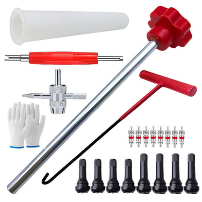 ⏰Quick Change Car Tire Valve Tool Kit