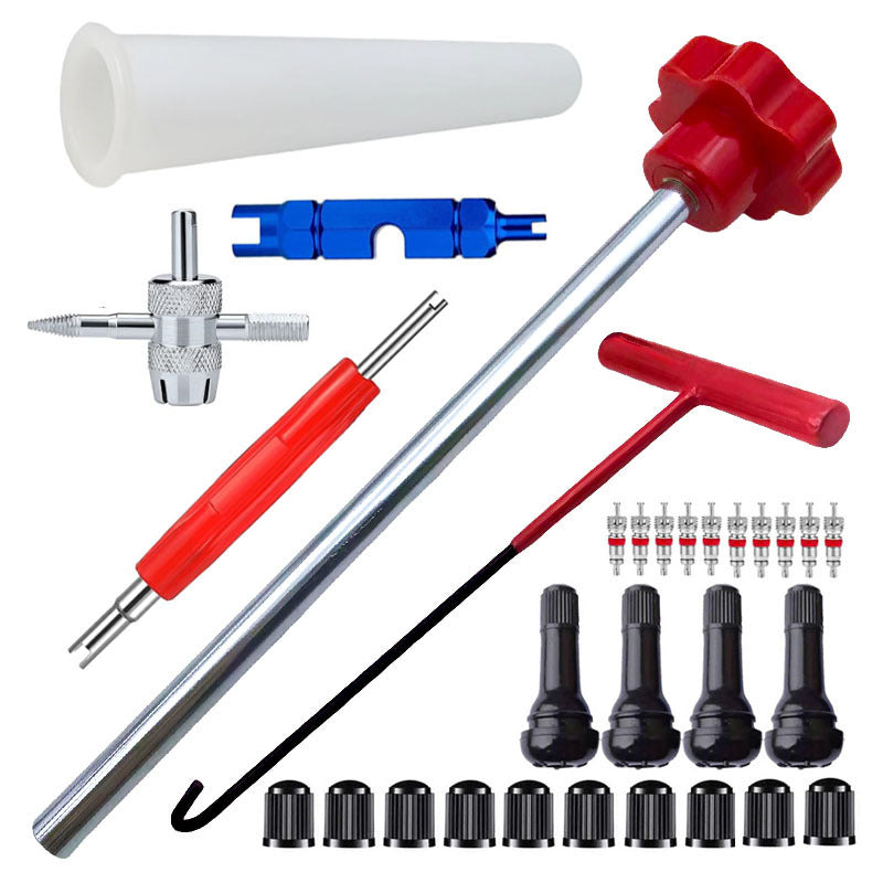 ⏰Quick Change Car Tire Valve Tool Kit