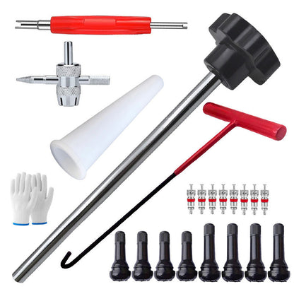 ⏰Quick Change Car Tire Valve Tool Kit