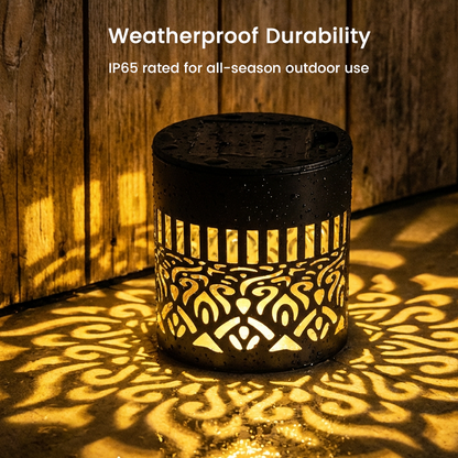 🌞 49% OFF🎁Solar Mandala Light – Stunning Pattern Projection, 2-in-1 Floor & Wall Design & IP65 Waterproof Auto On/Off 🌿