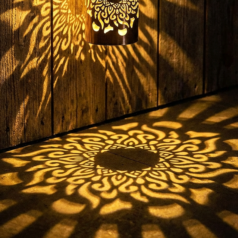 🌞 49% OFF🎁Solar Mandala Light – Stunning Pattern Projection, 2-in-1 Floor & Wall Design & IP65 Waterproof Auto On/Off 🌿