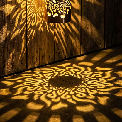 🌞 49% OFF🎁Solar Mandala Light – Stunning Pattern Projection, 2-in-1 Floor & Wall Design & IP65 Waterproof Auto On/Off 🌿