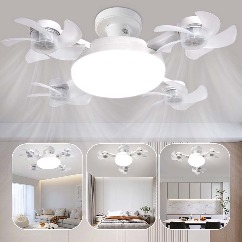 💡🌀 2-in-1 Energy-Saving Fan Light｜Cool Air + Soft Light in One
