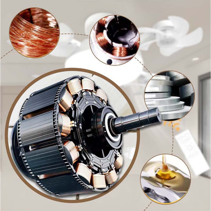 💡🌀 2-in-1 Energy-Saving Fan Light｜Cool Air + Soft Light in One