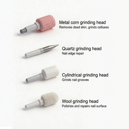 💅 Electric Nail Grinder – Transform Thick Rough Nails
