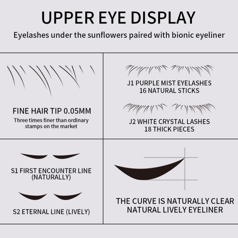 👁️✨ 3-in-1 Eye Makeup Stamp Set