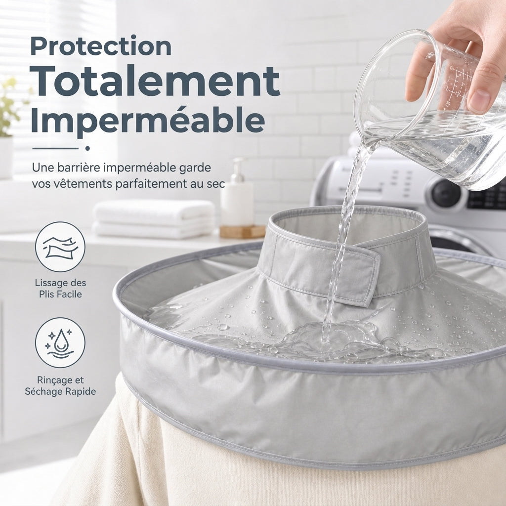 🧔 Reusable Barber Cape – Waterproof Hair Catcher Bib, Large Coverage for Salon & Household Cuts