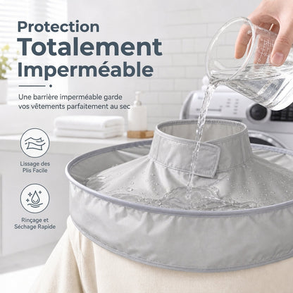 🧔 Reusable Barber Cape – Waterproof Hair Catcher Bib, Large Coverage for Salon & Household Cuts