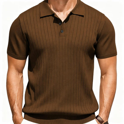 🏌️‍♂️ MEN’S KNIT POLO SHIRT – ULTIMATE LIGHTWEIGHT COMFORT