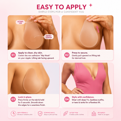 ⬆️ The Lifting Nipple Cover – Instant Lift, Invisible Feel