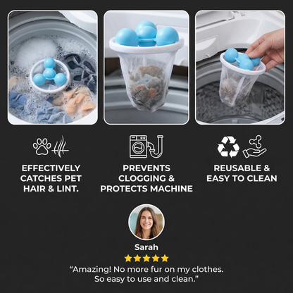 🧼3Pcs Washing Machine Filter Bag